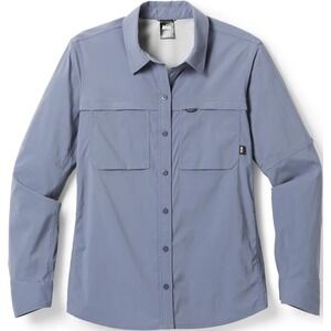 REI Co-op Sahara LS Solid Shirt Mauve Shadow XS New With Tags